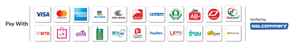 We Accept SSLCommerz Payments